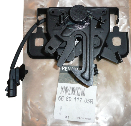 ZAMEK MASKI RENAULT CAPTUR CLIO IV 656011705R ORYGINAŁ