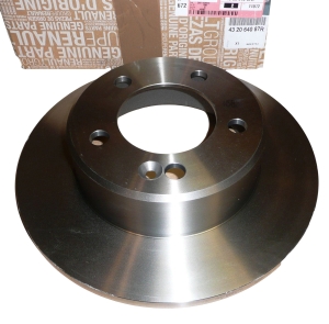 TARCZA HAMULCOWA RENAULT MASTER III TYŁ 432064087R ORYGINAŁ