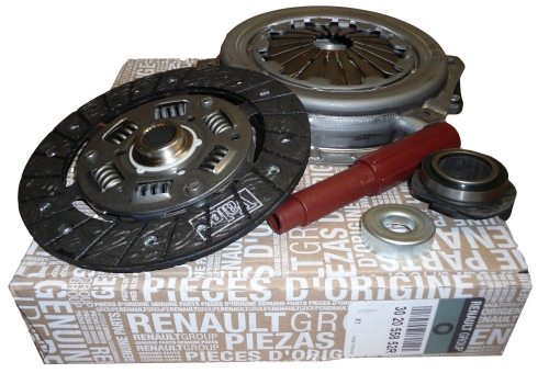 SPRZĘGŁO KOMPLET RENAULT CLIO II KANGOO 1.2 302055852R ORYGINAŁ