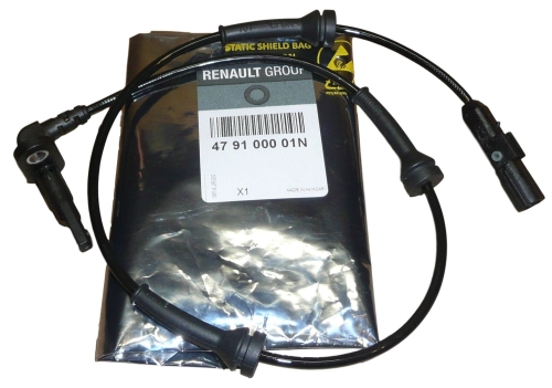 CZUJNIK ABS RENAULT LAGUNA III PRZÓD PRAWY 479100001N ORYGINAŁ