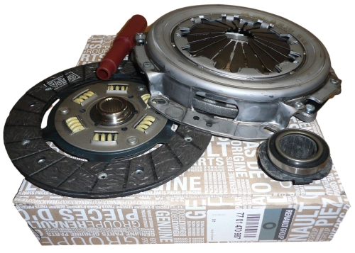 SPRZĘGŁO KOMPLET RENAULT MEGANE I DACIA LOGAN 1.6 7701470987 ORYGINAŁ