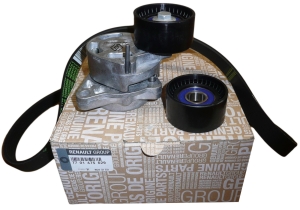 ZESTAW PASKA KLINOWEGO RENAULT TRAFIC II 2.5 DCI 7701475629 ORYGINAŁ