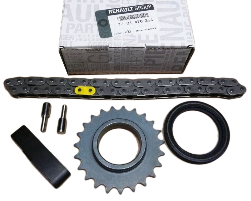 ŁAŃCUCH POMPY OLEJU RENAULT MEGANE II III 1.9 DCI 7701476254 ORYGINAŁ