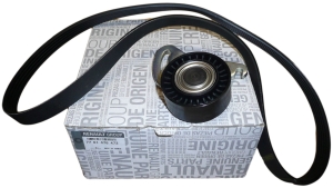 ZESTAW PASKA KLINOWEGO RENAULT CLIO III LOGAN 7701476473 ORYGINAŁ