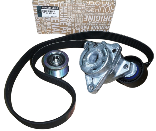 ZESTAW PASKA KLINOWEGO RENAULT MASTER II 2.5 DCI 7701477415 ORYGINAŁ