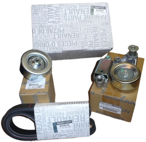 ZESTAW PASKA KLINOWEGO RENAULT MASTER II 3.0 DCI 7701477518 ORYGINAŁ