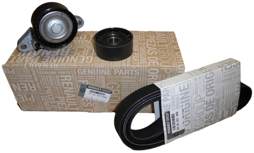 ZESTAW PASKA KLINOWEGO RENAULT LAGUNA II III 1.6 16V 7701477528 ORYGINAŁ