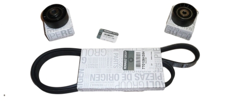 ZESTAW PASKA KLINOWEGO RENAULT CLIO II KANGOO I 7701477530 ORYGINAŁ