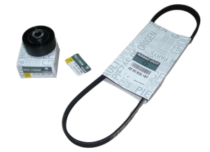 ZESTAW PASKA KLINOWEGO RENAULT CLIO II KANGOO I 1.2 16V 7701477540 ORYGINAŁ