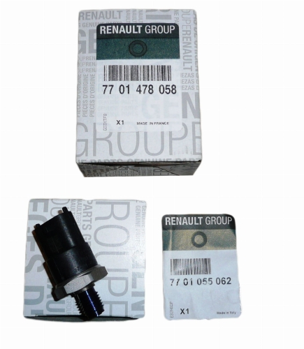 CZUJNIK CIŚNIENIA PALIWA RENAULT TRAFIC II 1.9 DCI 7701478058 ORYGINAŁ