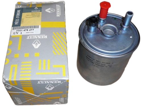 FILTR PALIWA RENAULT KANGOO LAGUNA III 1.5 DCI 7701478277 ORYGINAŁ