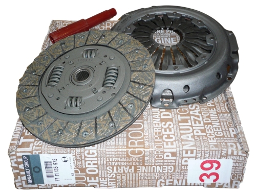 SPRZĘGŁO KPL. RENAULT LAGUNA II 1.8 16V 7711135972 ORYGINAŁ