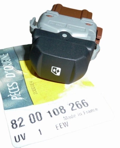 PRZYCISK STEROWANIA SZYB RENAULT CLIO III 8200108266 ORYGINAŁ