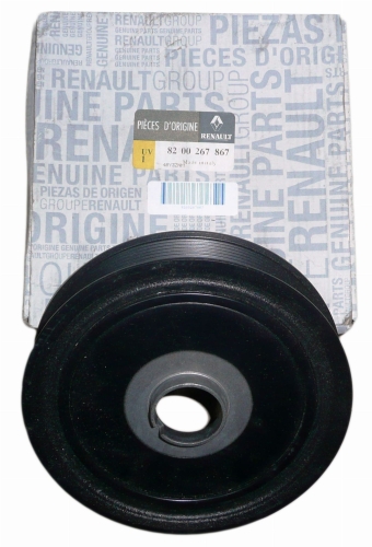 KOŁO PASOWE WAŁU RENAULT MASTER II 2.5 DCI 8200267867 ORYGINAŁ