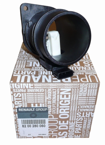 PRZEPŁYWOMIERZ RENAULT KANGOO II 1.5DCI 8200280060 ORYGINAŁ