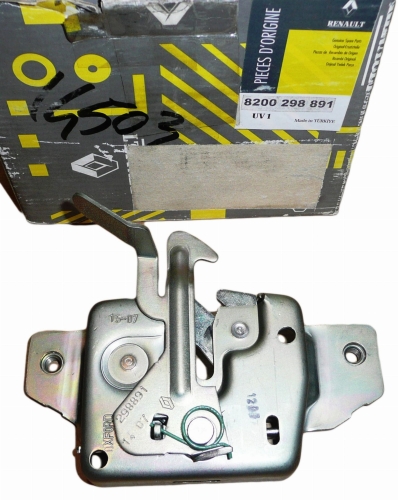ZAMEK MASKI RENAULT CLIO III 8200298891 ORYGINAŁ