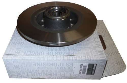 TARCZA HAMULCOWA RENAULT LAGUNA II TYŁ 8200655249 ORYGINAŁ