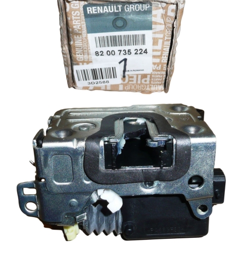 SIŁOWNIK ZAMEK DACIA DUSTER LOGAN PRAWY PRZÓD 8200735224 ORYGINAŁ
