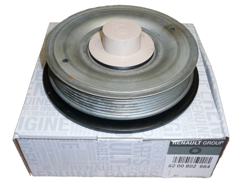 KOŁO PASOWE WAŁU RENAULT TRAFIC II MASTER II 8200802664 ORYGINAŁ