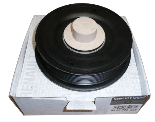 KOŁO PASOWE WAŁU RENAULT MASTER II TRAFIC II 2.5 DCI 8200802666 ORYGINAŁ