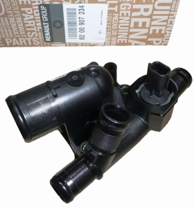 OBUDOWA TERMOSTATU RENAULT LAGUNA III KOLEOS 2.0 DCI 8200907234 ORYGINAŁ