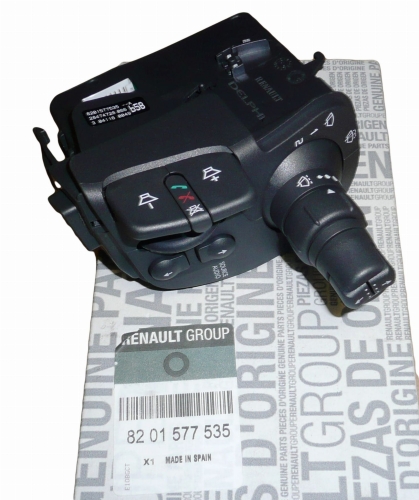 PRZEŁĄCZNIK WYCIERACZEK RENAULT KANGOO II 8201577535 ORYGINAŁ