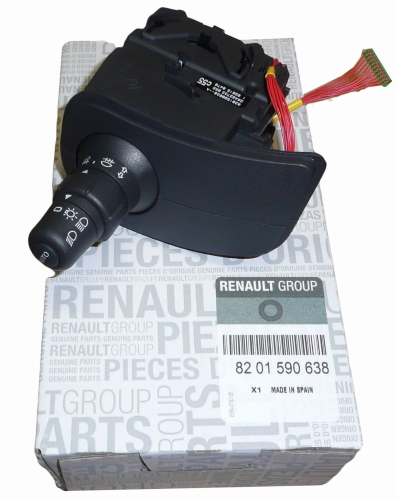 PRZEŁĄCZNIK ŚWIATEŁ RENAULT CLIO III HALOGENY 8201590638 ORYGINAŁ