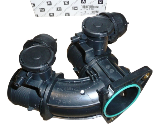 PRZEPUSTNICA POWIETRZA CITROEN C5 II PEUGEOT 407 2.0 HDI 0345.E9 ORYGINAŁ