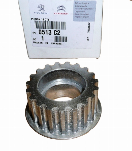 KOŁO ZĘBATE WAŁU KORBOWEGO CITROEN C4 C5 1.8 0513.C2 ORYGINAŁ