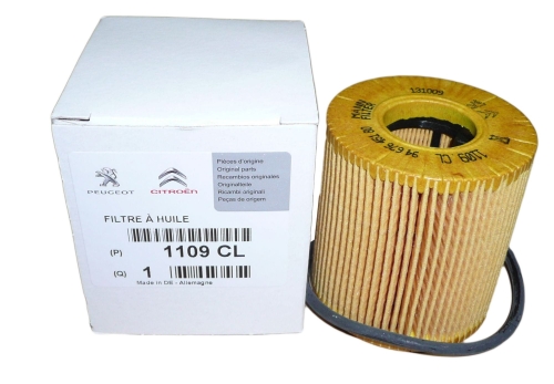 FILTR OLEJU CITROEN PEUGEOT 1.6 16V 2.2 HDI 1109.CL ORYGINAŁ