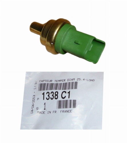CZUJNIK TEMPERATURY PŁYNU CITROEN PEUGEOT 1338.C1 ORYGINAŁ