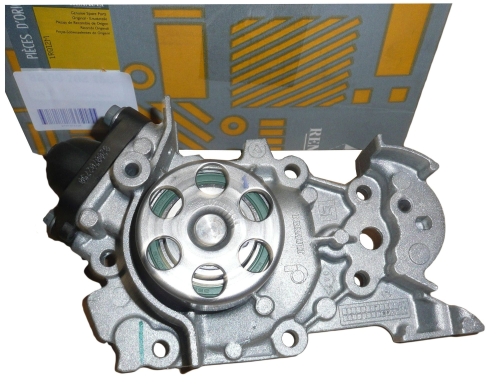 POMPA WODY RENAULT CLIO III KANGOO 1.2 16V 210101832R ORYGINAŁ