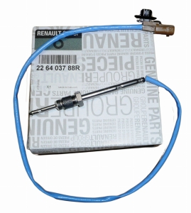 CZUJNIK TEMPERATURY SPALIN RENAULT KANGOO II 1.5 DCI 226403788R ORYGINAŁ