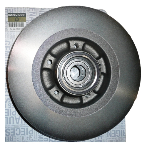 TARCZA HAMULCOWA RENAULT SCENIC III TYŁ 432020984R ORYGINAŁ