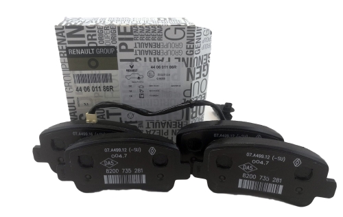 KLOCKI HAMULCOWE RENAULT MASTER III TYŁ 440601186R ORYGINAŁ