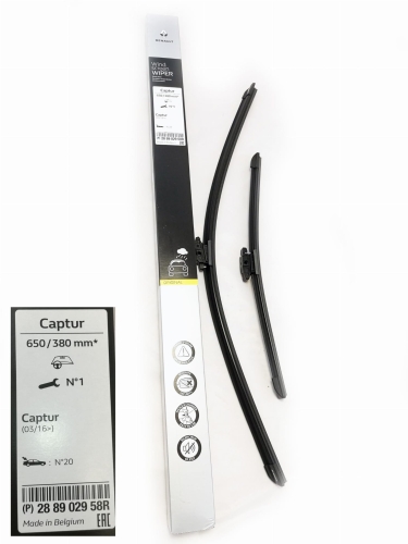 PIÓRA WYCIERACZEK RENAULT CAPTUR 288902958R ORYGINAŁ PIÓRO