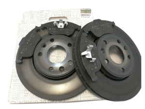 TARCZE KLOCKI PRZÓD RENAULT LAGUNA III ORYGINAŁ