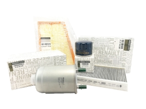 ZESTAW FILTRÓW RENAULT FLUENCE 1.5 DCI ORYGINAŁ