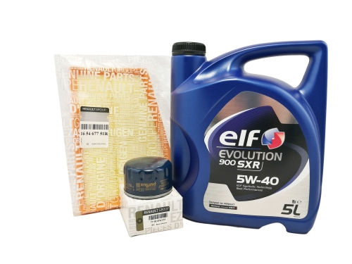 ZESTAW FILTRÓW RENAULT FLUENCE 1.6 16V ORYGINAŁ