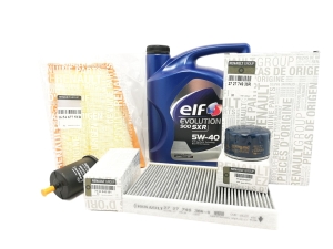 ZESTAW FILTRÓW RENAULT FLUENCE 1.6 16V ORYGINAŁ