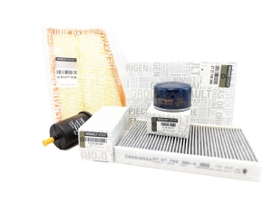 ZESTAW FILTRÓW RENAULT FLUENCE 1.6 16V ORYGINAŁ