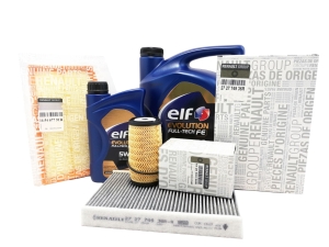 ZESTAW FILTRÓW RENAULT FLUENCE 1.6 DCI ORYGINAŁ