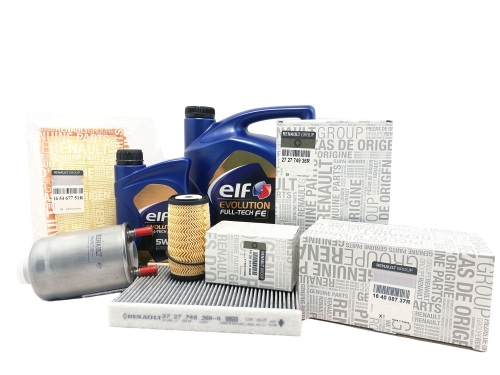 ZESTAW FILTRÓW RENAULT FLUENCE 1.6 DCI ORYGINAŁ