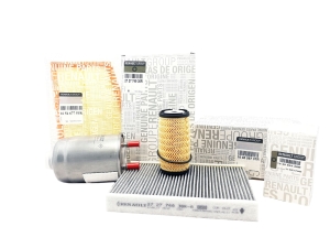 ZESTAW FILTRÓW RENAULT FLUENCE 1.6 DCI ORYGINAŁ