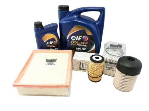 ZESTAW FILTRÓW RENAULT TRAFIC III 1.6 DCI ORYGINAŁ