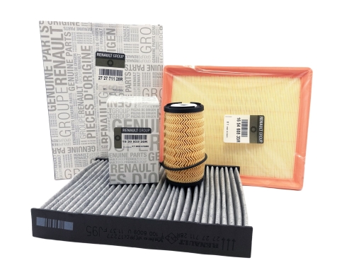 ZESTAW FILTRÓW RENAULT TRAFIC III 1.6 DCI ORYGINAŁ