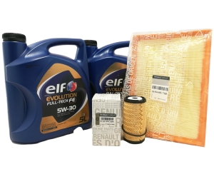 ZESTAW FILTRÓW RENAULT MASTER III 2.3 DCI ORYGINAŁ