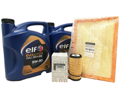 ZESTAW FILTRÓW RENAULT MASTER III 2.3 DCI ORYGINAŁ