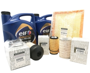 ZESTAW FILTRÓW RENAULT MASTER III 2.3 DCI ORYGINAŁ