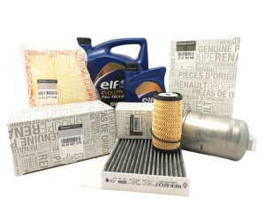 ZESTAW FILTRÓW RENAULT MEGANE III 1.6 DCI ORYGINAŁ
